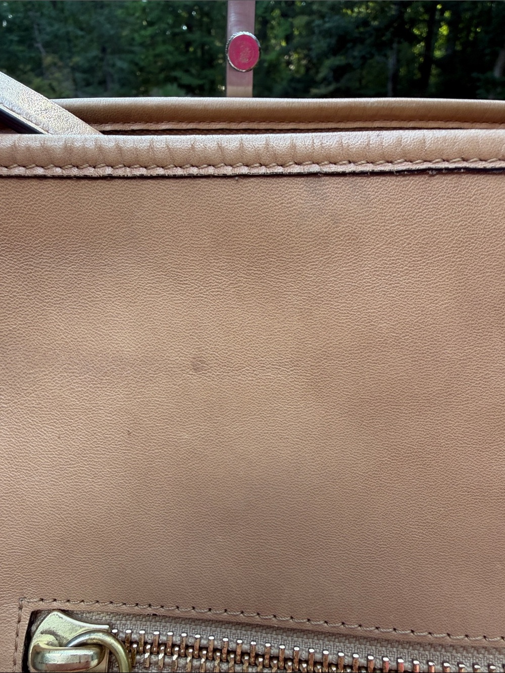 Coach Leather Tan Legacy Duffle Bag featuring an adjustable shoulder strap 2012 - Picture 4 of 17